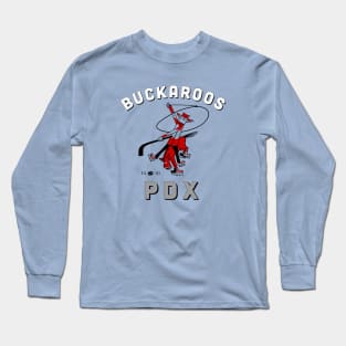 Classic PDX Buckaroos Hockey 1960 Long Sleeve T-Shirt